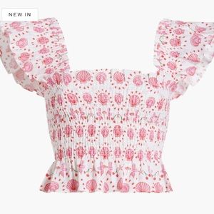 Hill House Paz Top- mermaid collection Sz XS new no tags